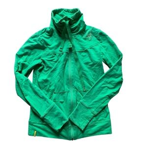 Lole Green Zip Up Athletic Jacket XS